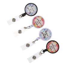 4Stk ABS Badge Halter Mit Clip Für Und