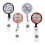 4Stk ABS Badge Halter Mit Clip Für Und 8