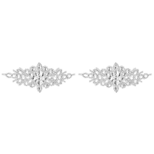 2Stück Gürtel Haar Applikation Für Hochzeit 2