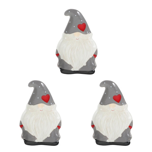 3 Santa Keramik Teller Geschirr 1