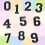 Number Applikation Bügelapplikation Aufkleber 9