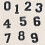 Number Applikation Bügelapplikation Aufkleber 7