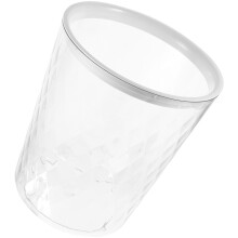 Raindrops Badezimmermülleimer Transparent, 1 , Für Heimgebrauch
