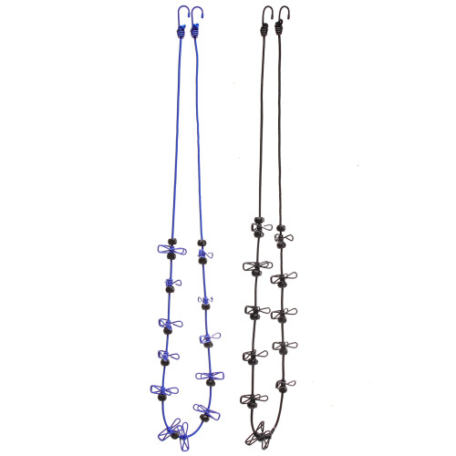 2St Hangewäscheleine Winddicht PVC