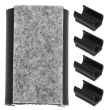 5Stk Wiederverwendbare Rutschfeste Stuhlbein Bodenschoner Pads Kappen