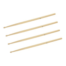 4Stk Ahorn Drum Mallets Khaki Mit Ergonomischem Griff Für Musiker