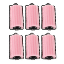 Generic 6Stück Rosa Haarlockenwickler Für Die Nacht