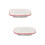 2Stk Emaille Backform Bratblech Behälter 9