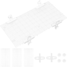4Stk. Fischtank Trennwand PP Aquarium Isolationsnetz