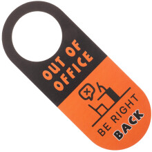 Door Hanger Sign Multi 1Set 8X3,1X0,04 Zoll