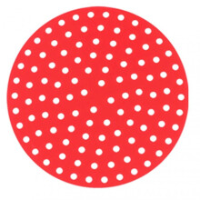 (8 inch, Red Round) Air-Fryer Silicone Mats Non-Stick Reusable Baking Liner Perfect Present For Family friends