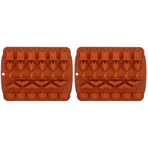 2Stk Halloween Silikon Kuchenform Zum Backen 1