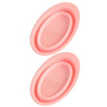 2Stk Make Up Silica Gel Scrubber Miss Cosmetic