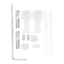 10 Toilettenbolzenabdeckungen Folie