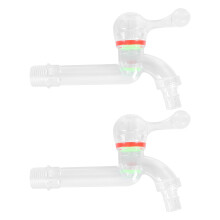 Hose Pipe 2 Transparente Wasserhahnspender Für Außenhahn