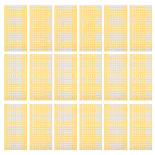 1000 Runde Punkt Aufkleber Aus Acryl In Weiß