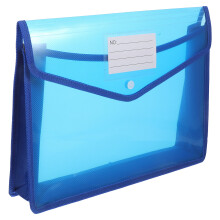 Wasserdichte Dokumentenschutz 2 Blau PP Ordner