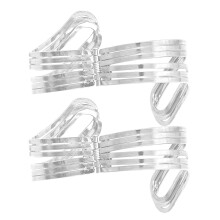 2Stk. Vorhangring Aus Legierungsmetall