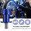 2Pièces Vis De Relevage Aluminium Bleu Accessoire Racing 8