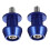 2Pièces Vis De Relevage Aluminium Bleu Accessoire Racing 6