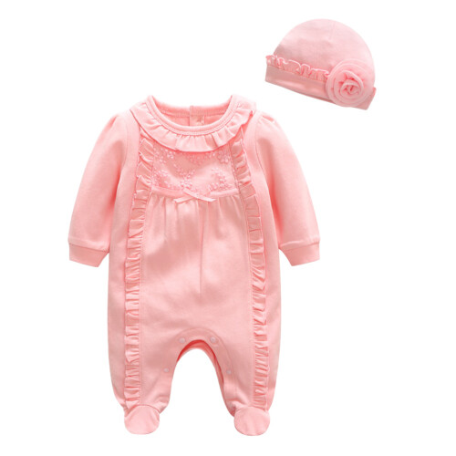 2Stück Baby Strampler Mit Tiermuster 2