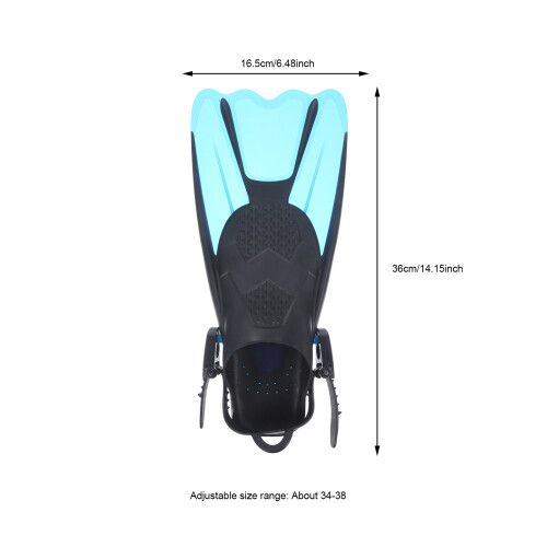 Swim Flossen Tauch Flossen Multi 2 Stk Silikon 1