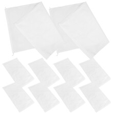 20Stk Sandbeutel Sandtaschenhalter Sandentfernungstasche Pp Weiß