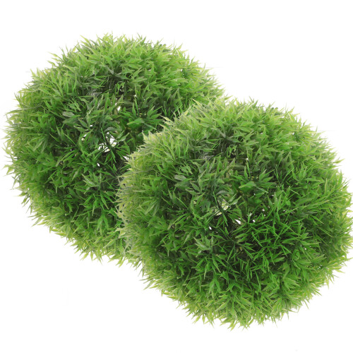 4 Künstliches Gras Ball GroßGrün Kunststoff