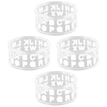 4St Golfzubehör Ring Scribe Kunststoff
