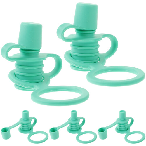 5 Siliconen Drinktuit Adapter Flesontwerp