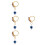4 Evil Eye Neusring Roestvrijstalen Ring Vrouwen 6