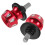 Worgeous Aluminiumlegierung 1 Paar Rote -Swingarm-Spools 8