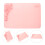 Malunterlage Silikon, Antihaft-Silikon Bastelmatte, Rosa, 1 5