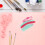 Malunterlage Silikon, Antihaft-Silikon Bastelmatte, Rosa, 1 9