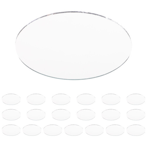 20 . Oval Schminkspiegel Bastelarbeiten
