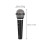 6Pcs Lightweight Black Pretend Play Microphone Models for Roleplay 2