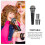 6Pcs Lightweight Black Pretend Play Microphone Models for Roleplay 6