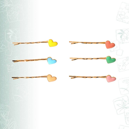 6 Haarnadel Haarspange Accessoires Für Party 1