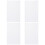 Raindrops Diy Stoff Kreuzstich Stoff Baumwolle 4 Blatt 9
