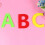 Learning Farbsortierspielzeug Buchstabe Filz 3 Sets 7
