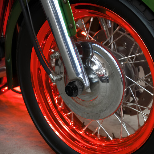 Fork Frame Sliders Für Motorräder Schwarz 2 Satz Aluminiumlegierung 2
