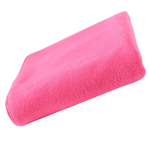 Microfiber Washanddoek Schoonmaken Haar Roze 30X70Cm 1