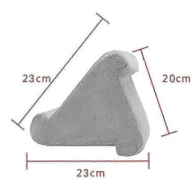 (Gray) Foam holder for XinHan tablet with adjustable pillow stand