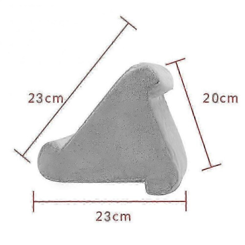 (Gray) Foam holder for XinHan tablet with adjustable pillow stand