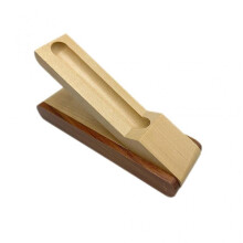 (Single wooden box) Pen Display Box Wood Case Fountain Pen Gift Box 1/2 Pencil Organizer Box