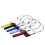 (Blue) Twist Throttle Accelerator Handle Grips for 22mm Bar Durable Throttle Cable 4