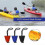 (Blue) 4pcs Best Universal Kayak Scupper Plug Kit f54 1