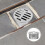 Drainer Anti-Blocking Floor Drain 8.20x6.30x4.00cm 5