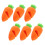 6Pz Cucina Sollevatore Per Coperchio in Silicone Arancione 11