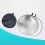 Rundes Lichtreflektor Set Polyester 31,5 X 31,5 X 0,2 7
